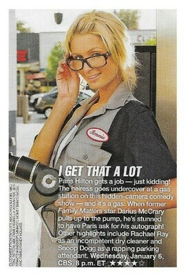 Hilton, Paris / I Get That a Lot | Magazine Article with Photo | January 2010