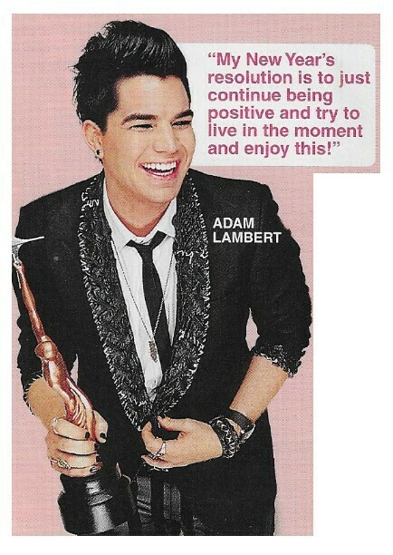Lambert, Adam / New Year&#39;s Resolutions | January 2010