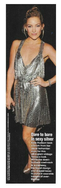 Hudson, Kate / Dare to Bare in Sexy Silver | January 2010