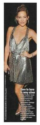 Hudson, Kate / Dare to Bare in Sexy Silver | January 2010