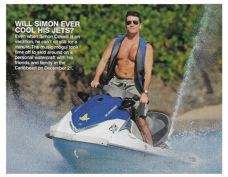 Cowell, Simon / Will Simon Ever Cool His Jets? | Magazine Photo | January 2010