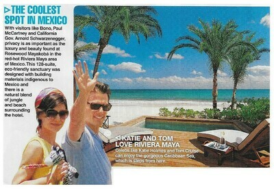 Cruise, Tom / Katie and Tom Love Riviera Maya | January 2010 | with Katie Holmes
