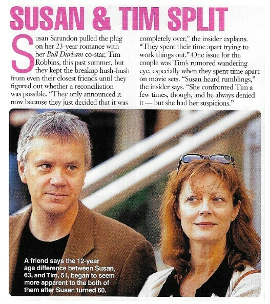 Sarandon, Susan / Susan + Tim Split | January 2010 | with Tim Robbins