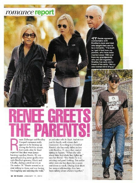 Zellweger, Renee / Rene Greets the Parents! | January 2010 | with Bradley Cooper