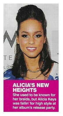 Keys, Alicia / Alicia&#39;s New Heights | Magazine Photo | January 2010