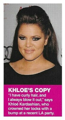 Kardashian, Khloe / Khloe&#39;s Copy | January 2010