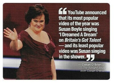 Boyle, Susan / Conan O'Brien Quote (2010)