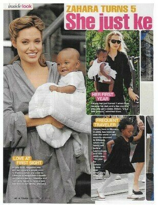 Jolie, Angelina / Zahara Turns 5 (2010) / with Brad Pitt
