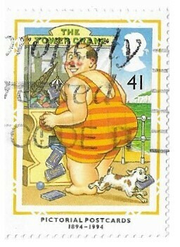Great Britain / 1994 | The Tower Crane Machine (41 p) | Postage Stamp