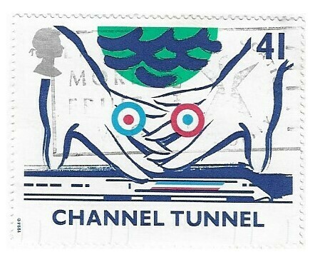 Great Britain / 1994 | Channel Tunnel (41 p) | Postage Stamp