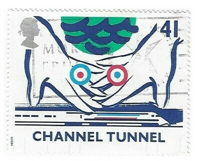 Great Britain / 1994 | Channel Tunnel (41 p) | Postage Stamp