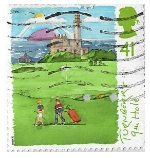 Great Britain / 1994 | The 9th Hole, Turnberry (41 p) | Postage Stamp