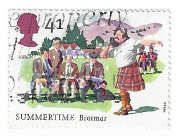 Great Britain / 1994 | Braemar Gathering (41 p) | Postage Stamp
