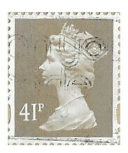 Great Britain / 1995 | Queen Elizabeth II - Decimal Machin (41 p) | Postage Stamp