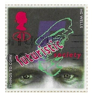Great Britain / 1995 | Futuristic Society (41 p) | Postage Stamp