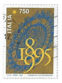 Italy / 1995 | Venice Biennale Art Exhibition (750 ₤) | Postage Stamp