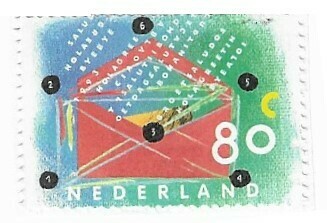 Netherlands / 1994 | Mail (80 c) | Postage Stamp