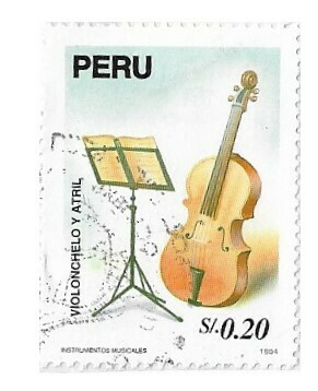 Peru / 1995 | Cello (0.20 S/.) | Postage Stamp