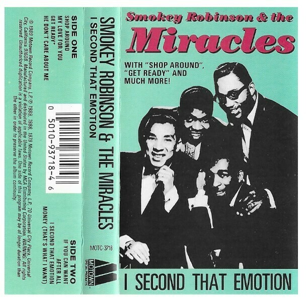 Robinson, Smokey (+ The Miracles) / I Second That Emotion | Motown MOTC-3718 | 1989