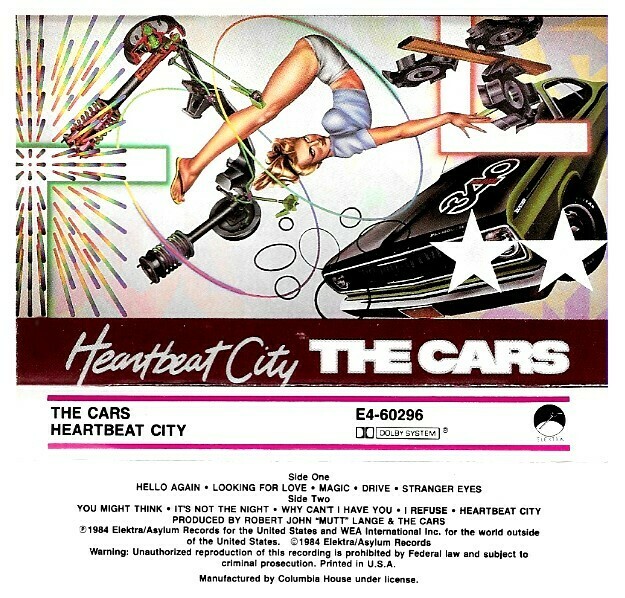 Cars, The / Heartbeat City | Elektra E4-60296 | March 1984