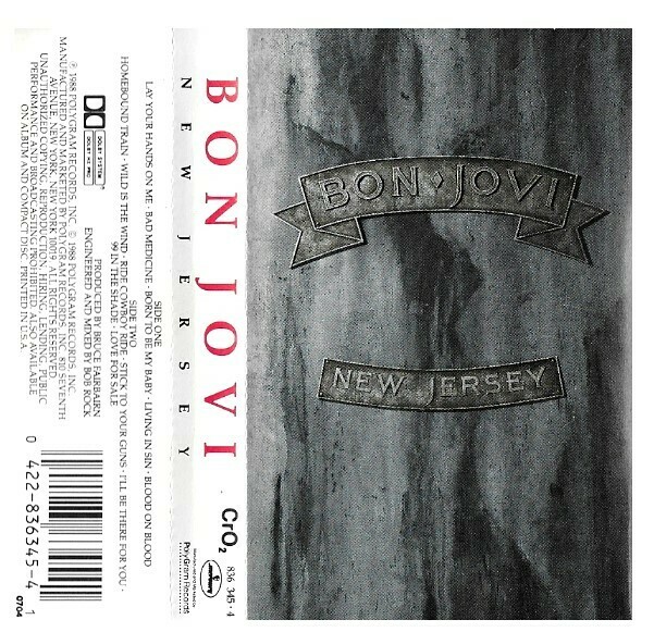 Bon Jovi / New Jersey | Mercury 836 346-4 | September 1988