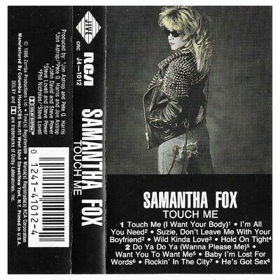 Fox, Samantha / Touch Me | Jive J4-1012 | July 1986