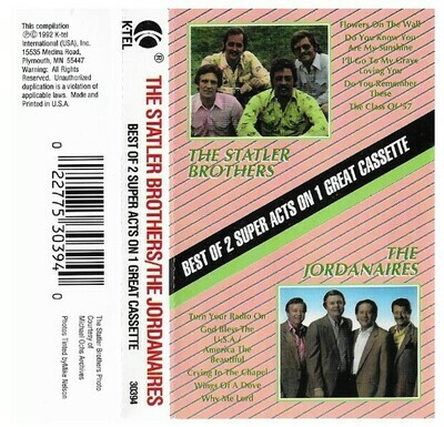 Statler Brothers, The (+ The Jordanaires) / Best of 2 Super Acts | K-Tel 38394 | 1992