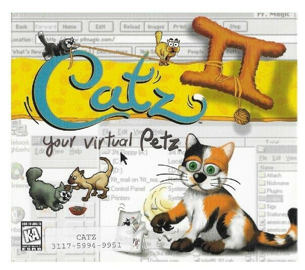 Catz II / Your Virtual Petz | Pf. Magic | PC CD-Rom |1997