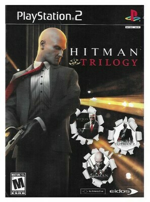Playstation 2 / Hitman - Trilogy | Sony SLUS-27010 | Three Game Set | Bonus Disc | 2007