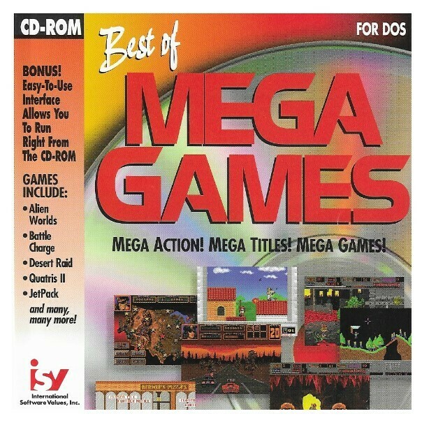 Mega Games / Best of Mega Games | PC CD-Rom | 1996 | Over 150 Games