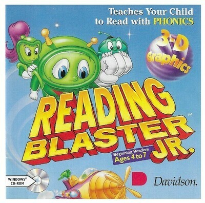 Davidson / Reading Blaster Jr. | PC CD-Rom | 1995
