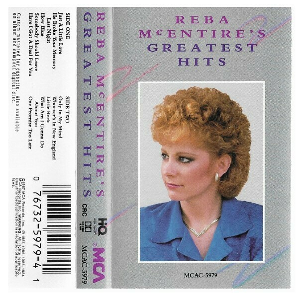 McEntire, Reba / Greatest Hits | MCA MCAC-5979 | April 1987