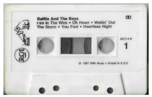 Baillie and The Boys / Baillie and The Boys | RCA 6272-4-R | 1987