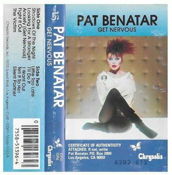 Benatar, Pat / Get Nervous | Chrysalis CCH-1396 | October 1982