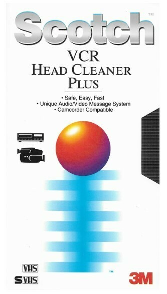 Scotch / VCR Head Cleaner Plus | Videocassette (VHS)
