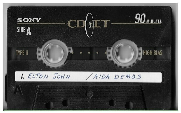John, Elton / Aida Demos | Rare Cassette | July 1998