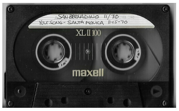 John, Elton / San Bernardino, CA (December 5, 1970) + Santa Monica, CA (November 15, 1970)