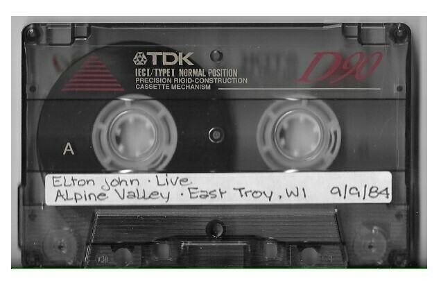 John, Elton / East Troy, WI (Alpine Valley) | September 9, 1984
