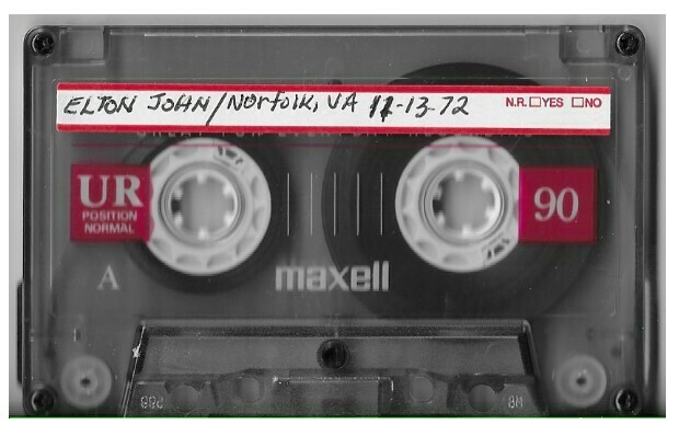 John, Elton / Norfolk, VA (Scope Auditorium) - November 13, 1972 + Lulu Show 1970 + Leather Jackets Demos 1986 | Live + Rare Cassette