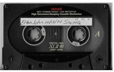John, Elton / Seattle, WA (Seattle Center Coliseum) - October 13, 1974