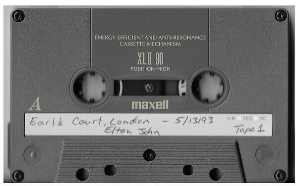 John, Elton / London, UK (Earl's Court) - May 13, 1993 | 2 Tapes