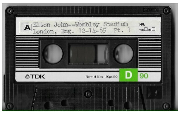 John, Elton / London, UK (Wembley Arena) - December 14, 1985 | 2 Tapes | with Bonus