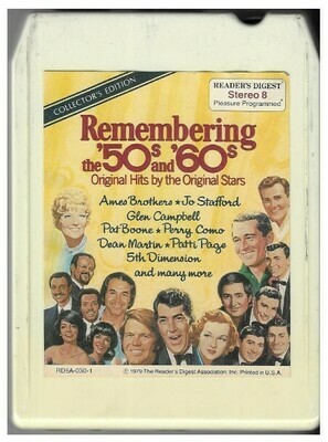 Various Artists / Remembering the &#39;50s and &#39;60s | Reader&#39;s Digest RD5A-030-1 | Three Tape Set | 1979