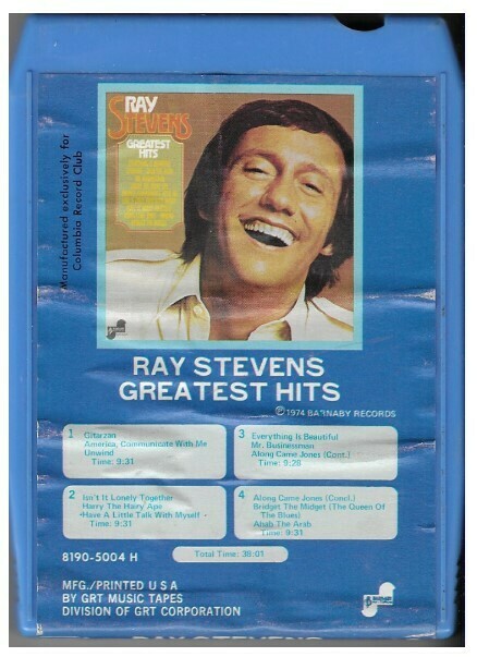 Stevens, Ray / Greatest Hits | Barnaby 8190-5004-H | July 1971