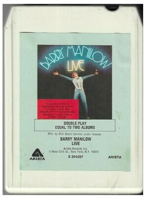 Manilow, Barry / Barry Manilow Live | Arista S-204607 | May 1977