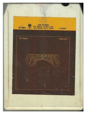 Carpenters / The Singles 1969-1973 | A+M 8T-3601 | November 1973