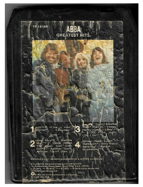 ABBA / Greatest Hits | Atlantic TP-18189 | 8-Track Tape | September 1976