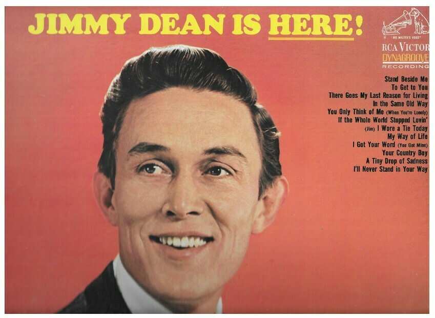 Dean, Jimmy / Jimmy Dean Is Here! | RCA Victor LPM-3727 | 1967