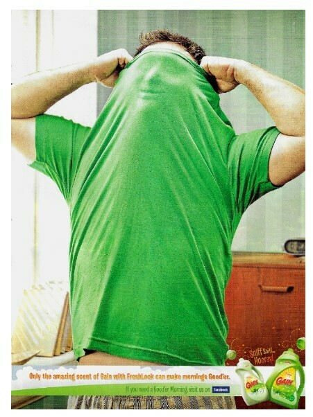 Gain / Only the Amazing Scent of Gain Freshlock Can Make Mornings Good&#39;er | Magazine Ad | April 2011