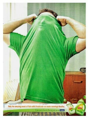 Gain / Only the Amazing Scent of Gain Freshlock Can Make Mornings Good&#39;er | Magazine Ad | April 2011